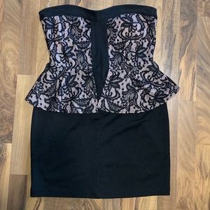 Peplum dress